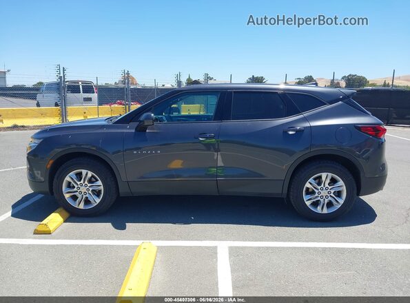 3GNKBHR40MS553664 2021 CHEVROLET BLAZER Gray 