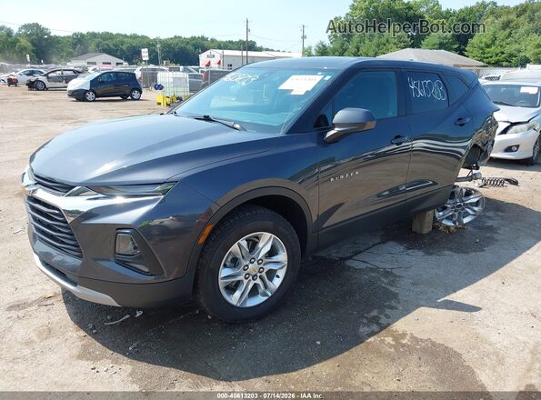 3GNKBHR40NS135641 2022 CHEVROLET BLAZER Black Przód lewy