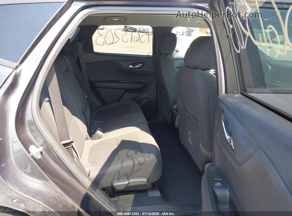 3GNKBHR40NS135641 2022 CHEVROLET BLAZER Black Widok naklejki z numerem VIN