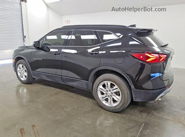 3GNKBHR40NS147935 2022 CHEVROLET BLAZER Black Trasero izquierdo