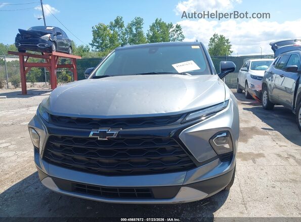 3GNKBHR40RS159623 2024 CHEVROLET BLAZER Gray Вид щитка приладів