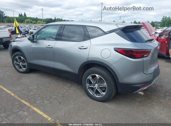 3GNKBHR40RS160223 2024 CHEVROLET BLAZER Gray Trasero izquierdo