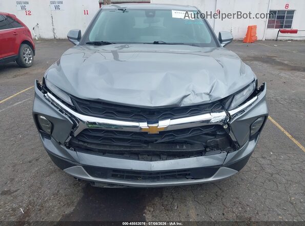 3GNKBHR40RS160223 2024 CHEVROLET BLAZER Gray Vista frontal