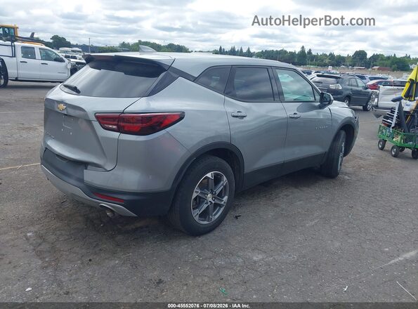 3GNKBHR40RS160223 2024 CHEVROLET BLAZER Gray Trasero derecho