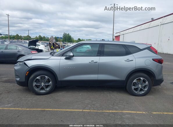 3GNKBHR40RS160223 2024 CHEVROLET BLAZER Gray Vista interior de 360 grados