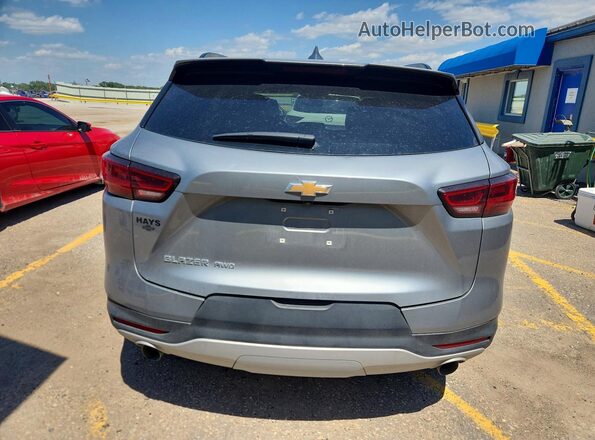 3GNKBHR40SS194572 2025 CHEVROLET BLAZER Silver უკანა ხედი