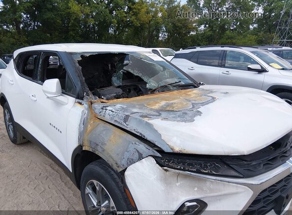 3GNKBHR40SS209765 2025 CHEVROLET BLAZER White Vista frontal