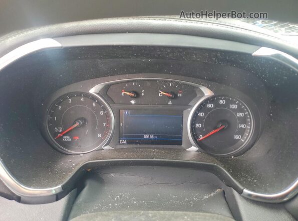 3GNKBHR41MS550160 2021 CHEVROLET BLAZER Silver Widok zestawu wskaźników