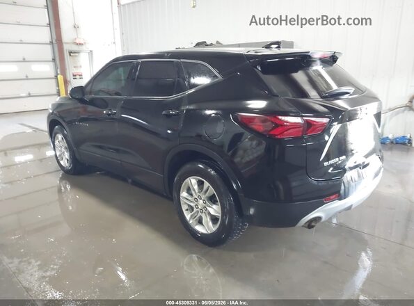 3GNKBHR41MS550837 2021 CHEVROLET BLAZER Black Rear left