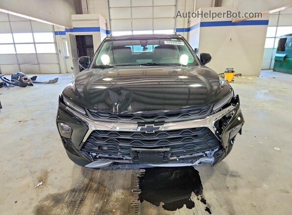 3GNKBHR41PS112906 2023 CHEVROLET BLAZER Black Front view