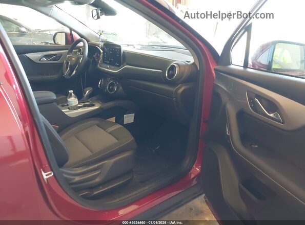 3GNKBHR41RS261237 2024 CHEVROLET BLAZER Red Вид салону спереду