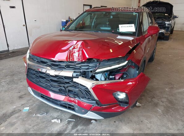 3GNKBHR41RS261237 2024 CHEVROLET BLAZER Red Вид спереду