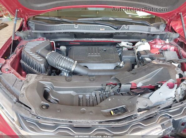 3GNKBHR41RS261237 2024 CHEVROLET BLAZER Red Вид ззаду