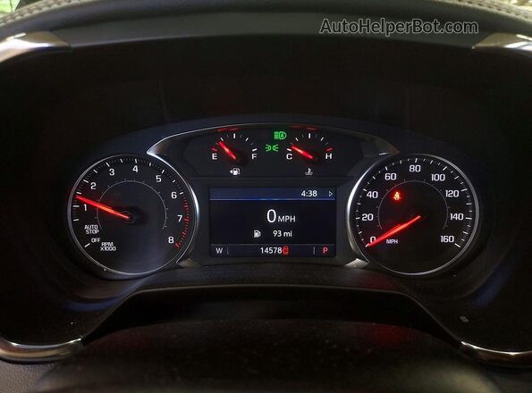 3GNKBHR42TS151546 2026 CHEVROLET BLAZER Black Instrument cluster view