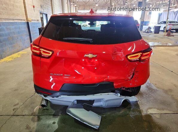 3GNKBHR42TS168069 2026 CHEVROLET BLAZER Red Vista trasera