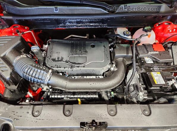 3GNKBHR42TS168069 2026 CHEVROLET BLAZER Red Vista del compartimento del motor
