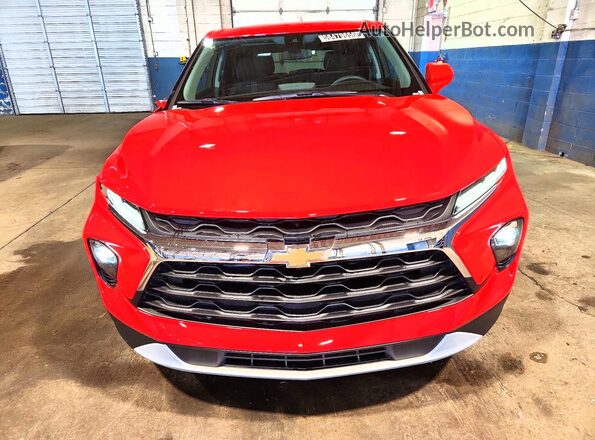 3GNKBHR42TS168069 2026 CHEVROLET BLAZER Red Vista frontal