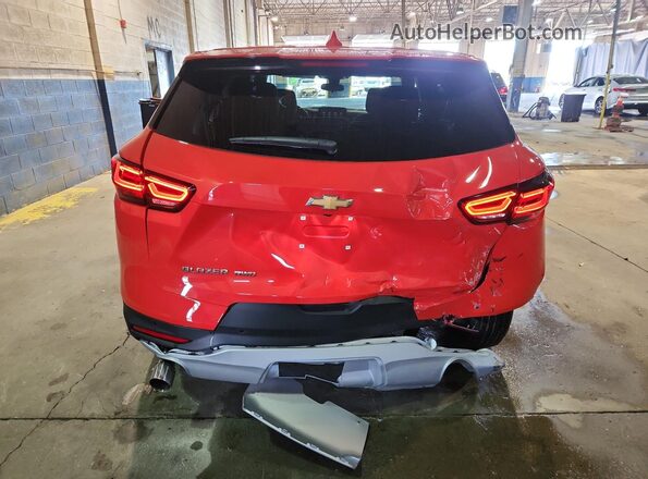 3GNKBHR42TS168069 2026 CHEVROLET BLAZER Red Vista interior de 360 grados