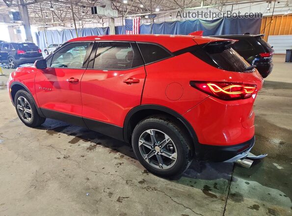 3GNKBHR42TS168069 2026 CHEVROLET BLAZER Red Trasero izquierdo
