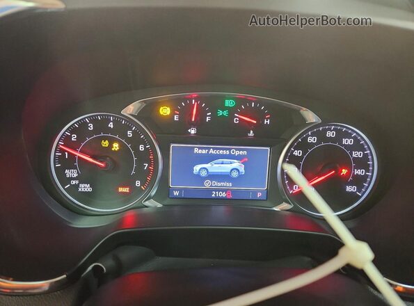 3GNKBHR42TS168069 2026 CHEVROLET BLAZER Red Vista del cuadro de instrumentos