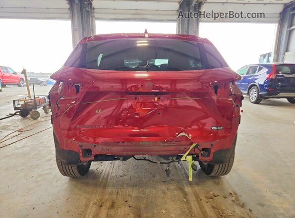 3GNKBHR43MS524384 2021 CHEVROLET BLAZER Burgundy უკანა ხედი