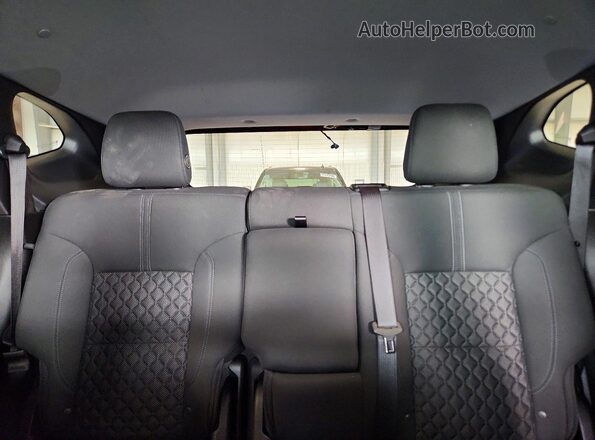 3GNKBHR43MS524384 2021 CHEVROLET BLAZER Burgundy უკანა სავარძლების ხედი