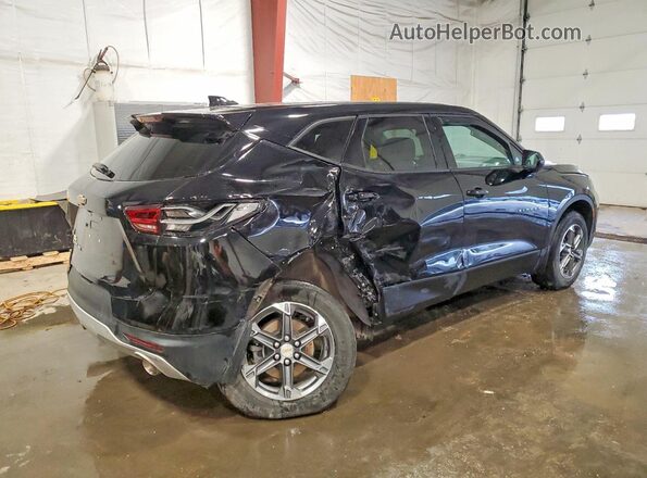 3GNKBHR43PS100935 2023 CHEVROLET BLAZER Black Rear right