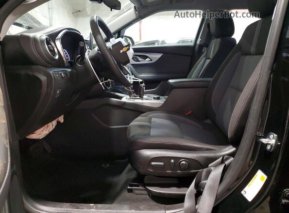 3GNKBHR43PS100935 2023 CHEVROLET BLAZER Black Front interior view