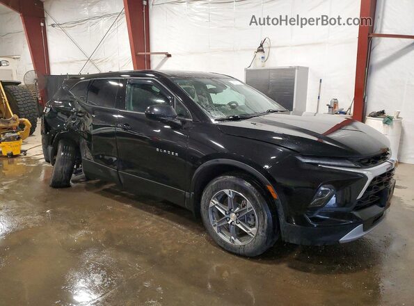 3GNKBHR43PS100935 2023 CHEVROLET BLAZER Black Front right