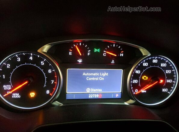3GNKBHR43PS100935 2023 CHEVROLET BLAZER Black Instrument cluster view