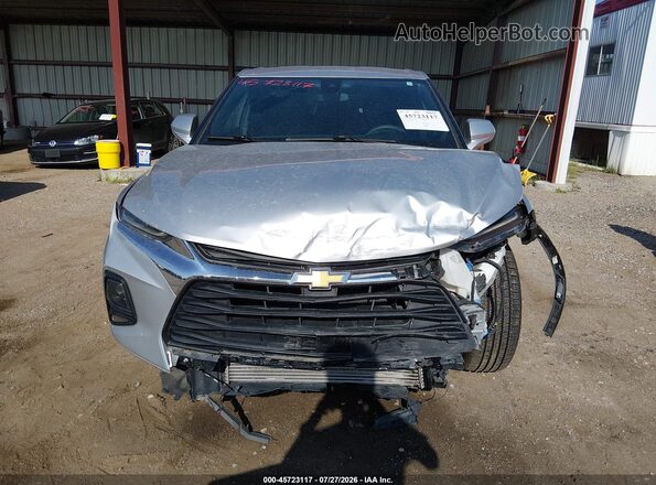 3GNKBHR44MS546586 2021 CHEVROLET BLAZER Серебряный Вид задней части салона