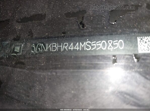 3GNKBHR44MS550850 2021 CHEVROLET BLAZER Серебряный Вид подкапотного пространства