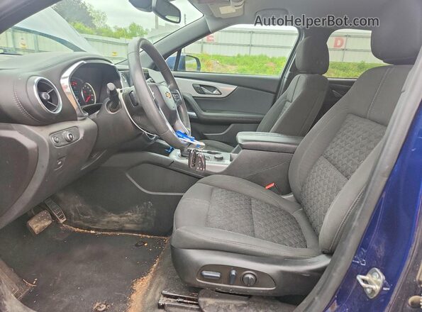 3GNKBHR44NS219414 2022 CHEVROLET BLAZER Blue Vista interior delantera