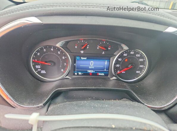 3GNKBHR44NS219414 2022 CHEVROLET BLAZER Blue Vista del cuadro de instrumentos