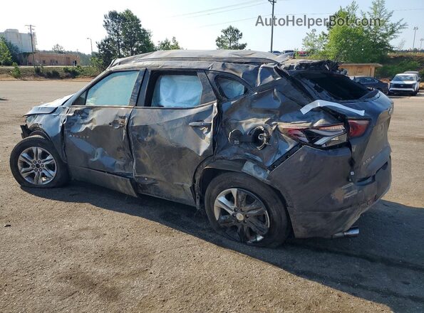 3GNKBHR45NS184026 2022 CHEVROLET BLAZER Black Rear left