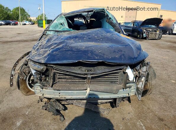 3GNKBHR45NS184026 2022 CHEVROLET BLAZER Black Front view