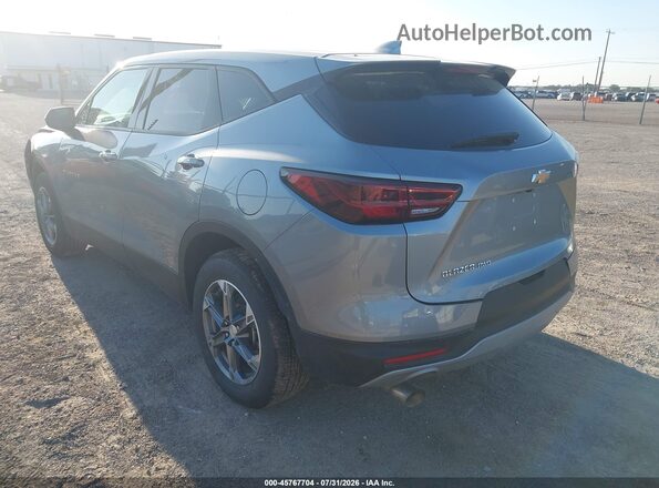 3GNKBHR45SS202665 2025 CHEVROLET BLAZER Серебряный Задняя левая четверть