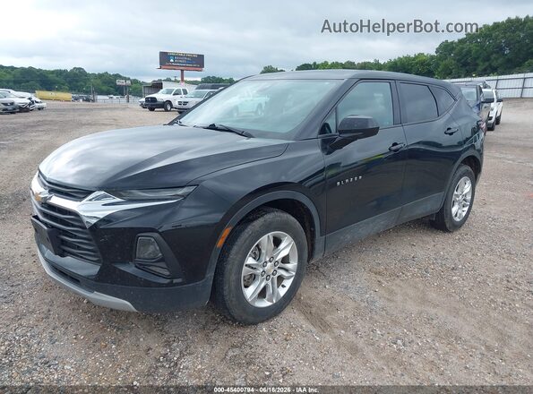 3GNKBHR46NS112252 2022 CHEVROLET BLAZER Black Przód lewy