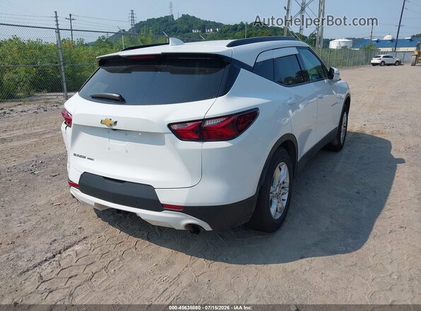 3GNKBHR46NS130167 2022 CHEVROLET BLAZER White Trasero derecho