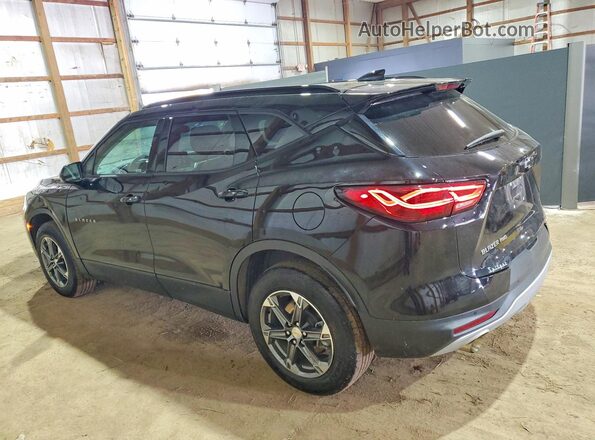 3GNKBHR46RS210946 2024 CHEVROLET BLAZER Black უკანა მარცხენა