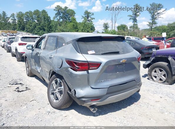 3GNKBHR46SS242916 2025 CHEVROLET BLAZER Серебряный Задняя левая четверть