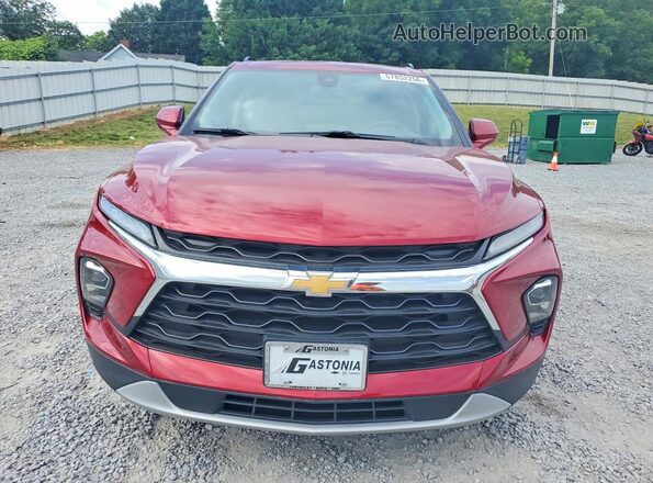 3GNKBHR47PS127409 2023 CHEVROLET BLAZER Red Вид спереду