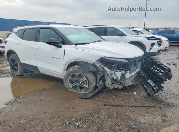 3GNKBHR47PS148356 2023 CHEVROLET BLAZER White Передня права чверть