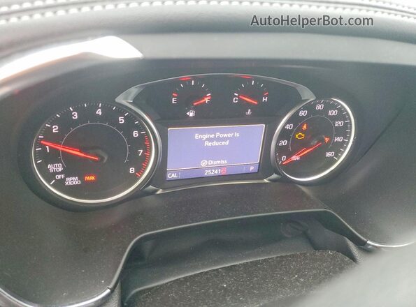 3GNKBHR47PS148356 2023 CHEVROLET BLAZER White Вид щитка приладів