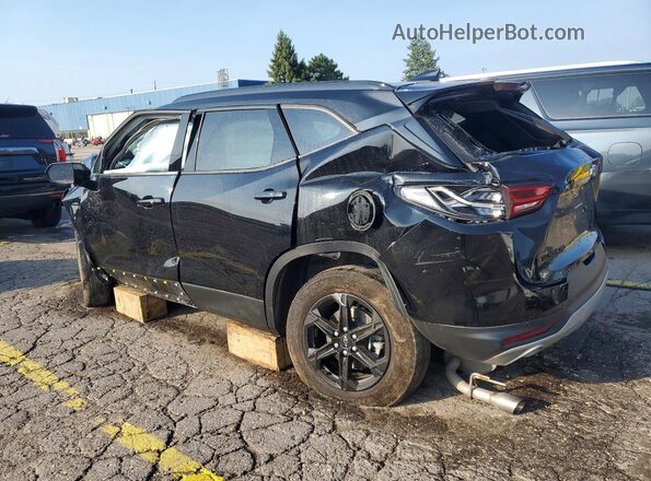 3GNKBHR47RS214150 2024 CHEVROLET BLAZER Черный Задняя левая четверть