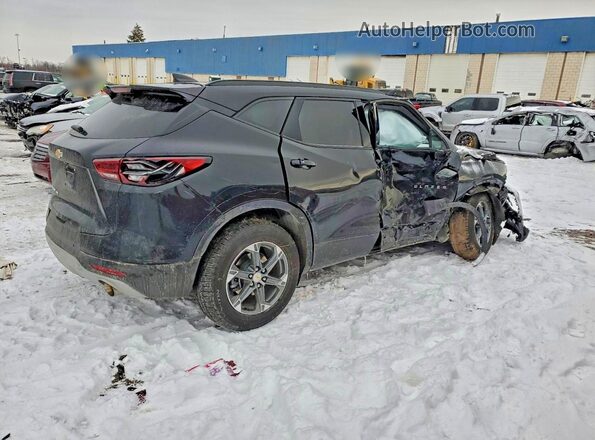 3GNKBHR47RS268192 2024 CHEVROLET BLAZER Black Задня права чверть