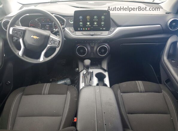 3GNKBHR47RS268192 2024 CHEVROLET BLAZER Black Вид панелі приладів