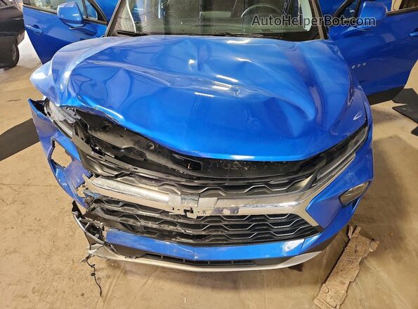 3GNKBHR47TS154751 2026 CHEVROLET BLAZER Blue ძრავის განყოფილების ხედი