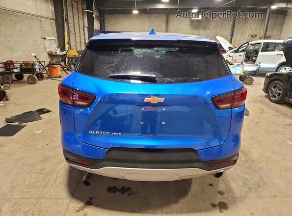3GNKBHR47TS154751 2026 CHEVROLET BLAZER Blue უკანა ხედი