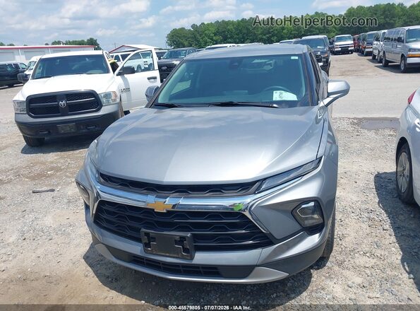 3GNKBHR48RS163760 2024 CHEVROLET BLAZER Silver Vista del cuadro de instrumentos
